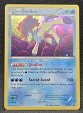 Pokemon Keldeo XY191 XY Black Star Promo Holo Card