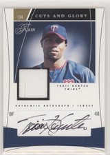 2004 Flair Cuts and Glory Silver 30/50 Torii Hunter #CAG-TH Auto 0gm