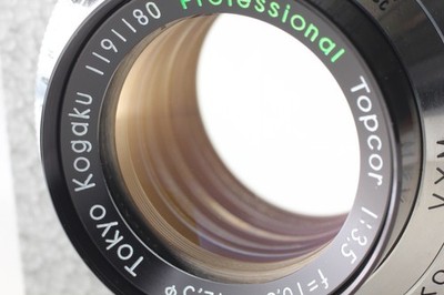 Near MINT] Horseman 970 Film Camera Topcor 105mm f/3.5 Lens 8EXP