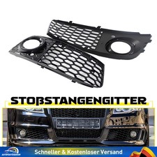 2Stk. Stoßstange Gitter Für Audi A4 B8 RS4 Blende Nebelscheinwerfer Links Rechts