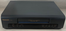 Parts Repair Panasonic PV-7450 VCR VHS Player Omnivision 4 Head HiFi Blue Line