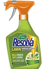 Resolva Lawn Weed Killer Extra Ready to Use 1 Litre Weed Control Garden Turf UK 8.05 per litre