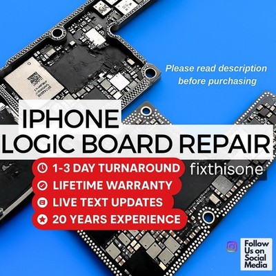 iPhone Motherboard Repair Service Logic Board Diagnostic | X-17 Models ANY Issue