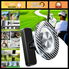Magnetic Golf Cart Phone Holder - 360  Rotation Mount, Unique Golf Gifts for Him