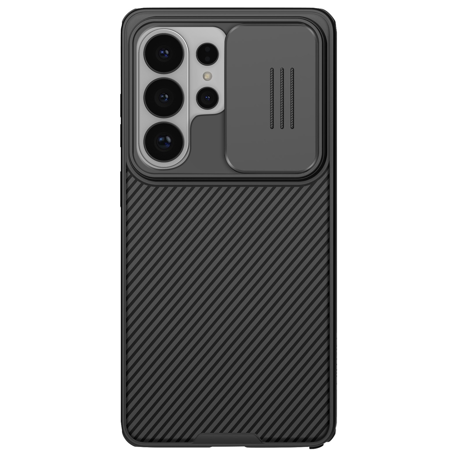 Coque Galaxy S26 Ultra Nillkin CamShield Pro antichoc et étui de protection à curseur de caméra