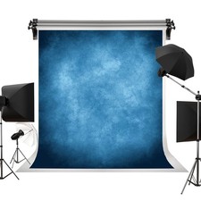 5x7ft Dark Blue Abstract Portrait Professional Photography Backdrop Retro
