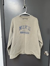 Vintage Nike Sweatshirt Crewneck Sz Large Sage Green Made In Usa 90s