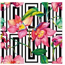 2 Two Decoupage Napkins Paper Napkin for Art Craft Junk Journal - Floral Flowers