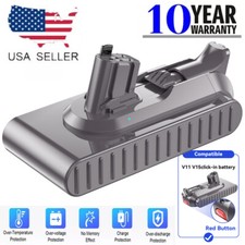 V11 Lithium Battery Dyson V11 Click In Replacement Battery V15 8000mAh / Filters