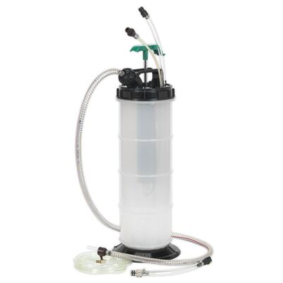 Sealey TP204 Vakuum Kraftstoff & Flüssigkeitsabzieher 8ltr Benzin Diesel Öl Wasser