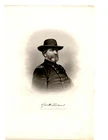 Antique Major General George H. Thomas Civil War Eengraving Old Art Print