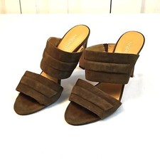 Women's Nine West Ultima Suede Comfortable Dress Pump Slip-On Heels US Size 9