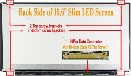 15.6" FHD EDP Screen for HP 250 G6 255 G4 G5 G6 3KX70ES EliteBook 850 G1 G2 G3 - Picture 2 of 5