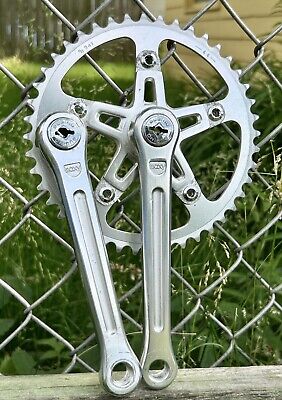 Sugino Maxy Crankset 165 Vintage BMX Crank Old School 44T Sugino Maxy Crankset 165 Vintage BMX Crank Old School 44T