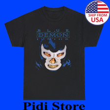 Blue Demon Hombre Negro Talla S a 3XL