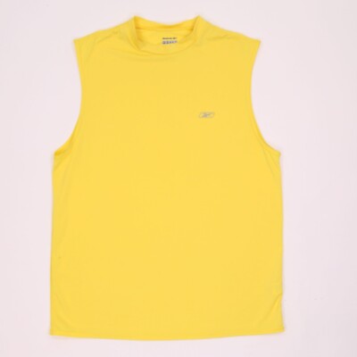Reebok Men's Sleeveless Tank Top Yellow . Size 2XL. Muscle Compression.