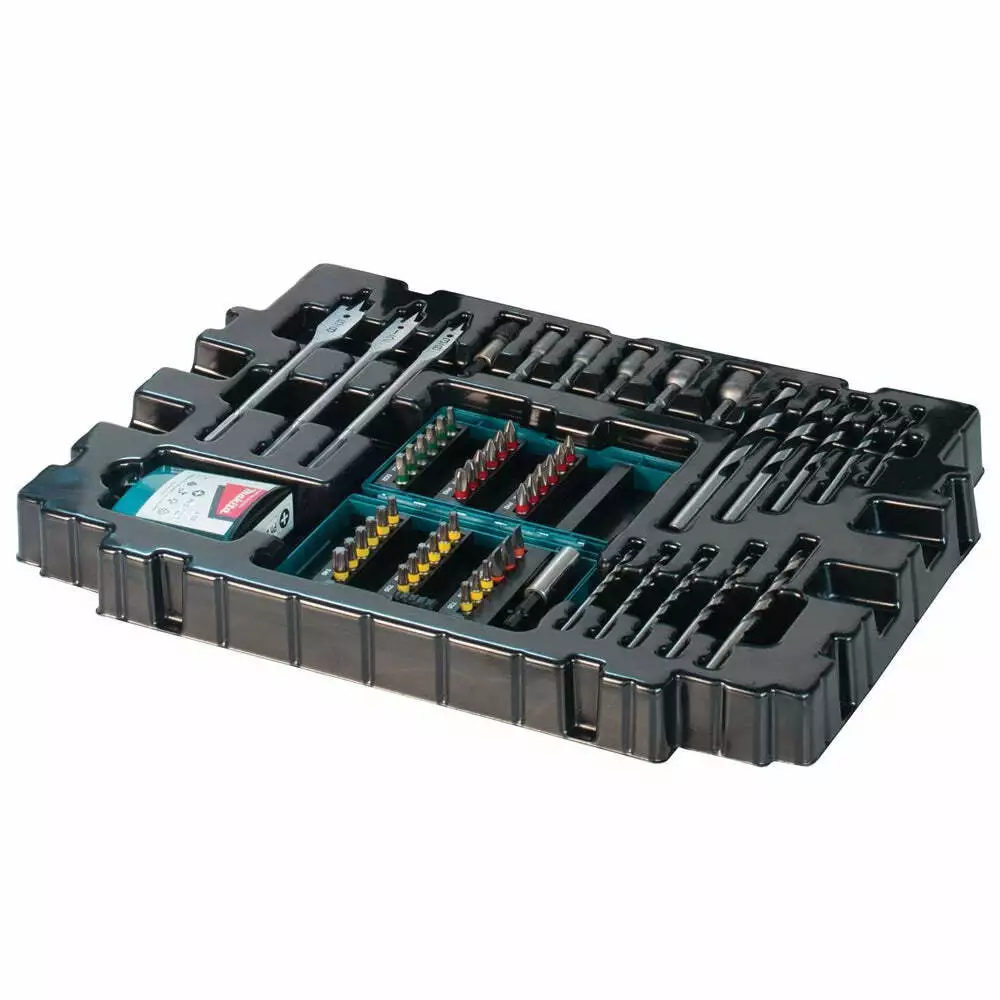 Makita B 51661 Heavy Duty Portable Contractor Bit Set 66pc