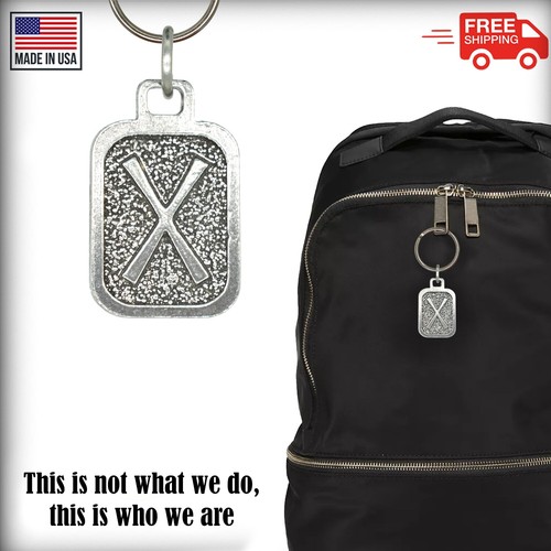 Viking Rune Keychains, Rune Key chain Pewter Nordic Key Ring Charms, Made in USA - Picture 66 of 162