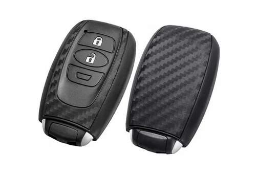 Carbon Fiber Car Key Case Cover Shell For Subaru Forester Legacy Outback BRZ XV