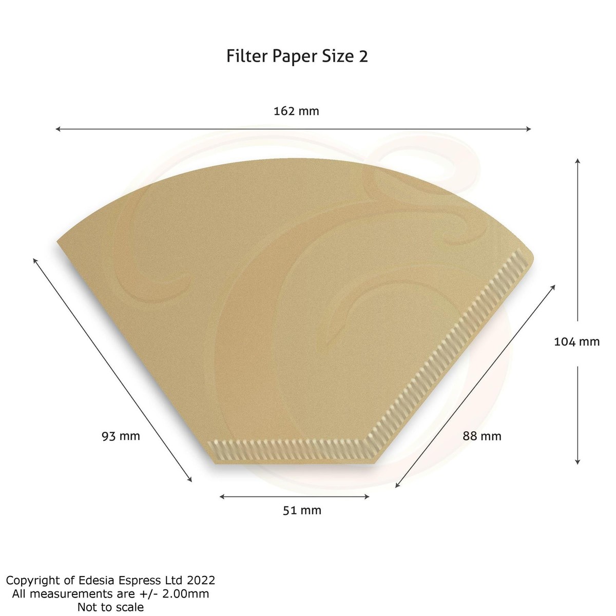 FILTRO DI CARTA PER MACCHINA CAFFE' 6.8 LT - Confezione da 1000 pezzi