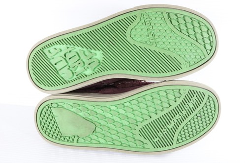 Zapatillas deportivas SATORISAN Kiowa para mujer talla 37 EE. UU. 6,5 rojo borgoña de gamuza - Imagen 12 de 12