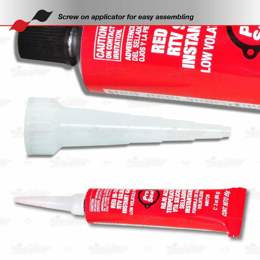 PS RED High Temp RTV Silicone Sealant Engine Intake Exhaust Manifold