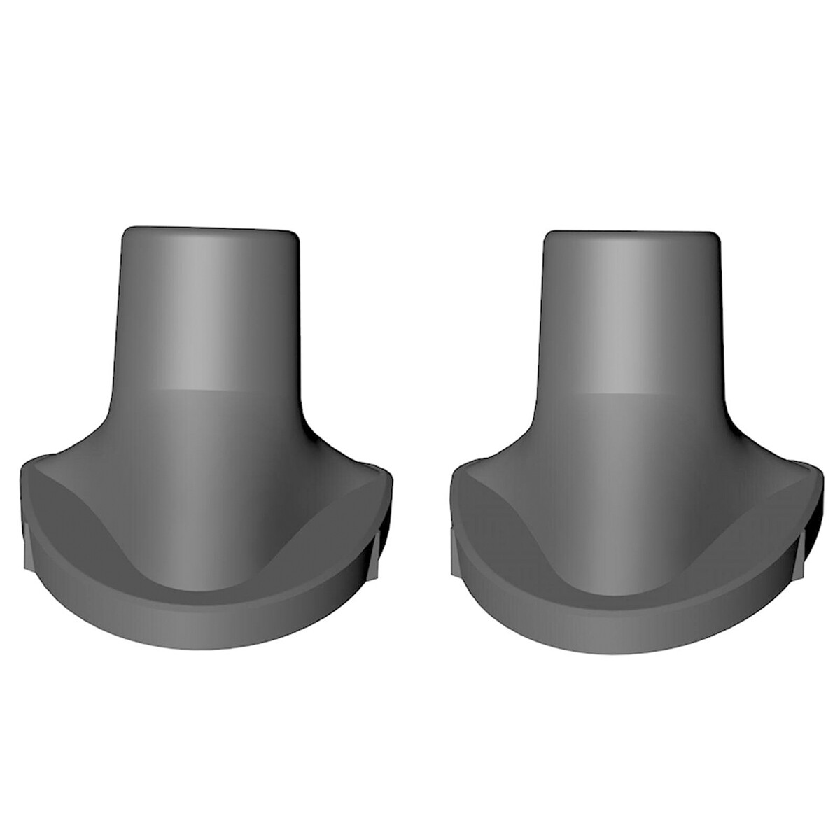 2Pcs Golf Bag Stand Replacement Feet Rubber Golf Bag Stand Feet