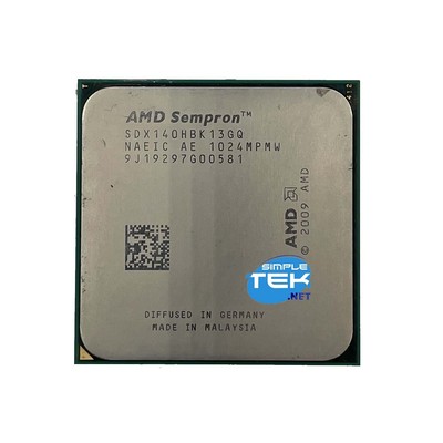 AMD Sempron 140 Am2+Am3 Sdx140hbk13gq 2.7ghz Prozessor Single C Aufbereitet