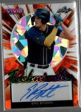 Eric Bitonti 2024 Leaf Vivid Technicolor Crystal Auto 2/3