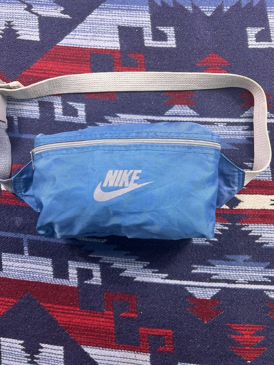 Vintage 80s 90s Nike Fanny Pack Swoosh Check Waist Bag Cross Vintage 80s 90s Nike Fanny Pack Swoosh Check Waist Bag Cross