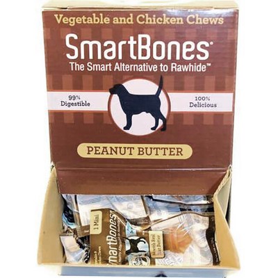 smartbones peanut butter 32 mini