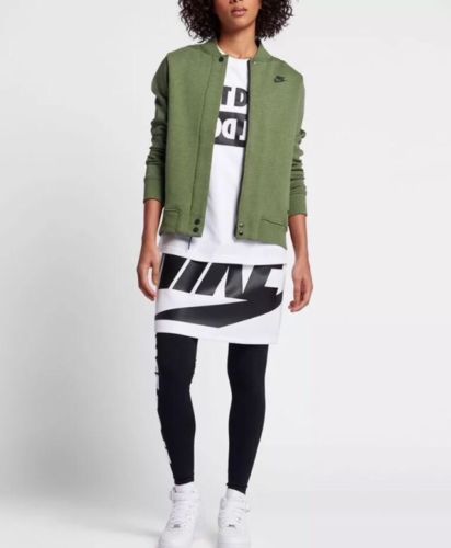 NIKE NSW TECH FLEECE DESTROYER JACKET SIZE S (835544 387) PALM GREEN