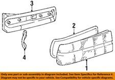 BMW OEM 88-92 325i Taillight Tail Light Lamp Rear-Lens Left 63211385381
