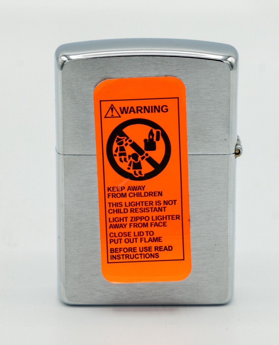 2002 Zippo Lighter - Hang Loose Shaka Hawaii - Brushed Steel