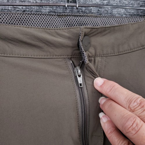 Salomon Shorts Boys 28 Kids 13+ Brown Cargo Acti Lite Lightweight Hiking Outdoor - Picture 11 of 19