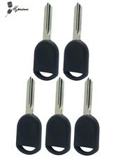 Lot of 5 New Ford Lincoln Mercury Uncut Transponder Chip Ignition Key Blade 4D63