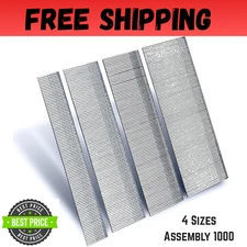 18 Gauge Brad Nails 3/4+1 1/4+1 1/2+2 Inch 1000Pcs/Box Galvanized Finish Nails A