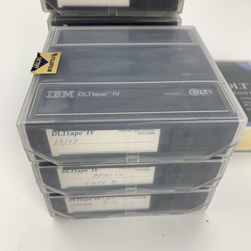 Cinta DLT IV (lote de 9) usada IBM Fuji - Imagen 2 de 4