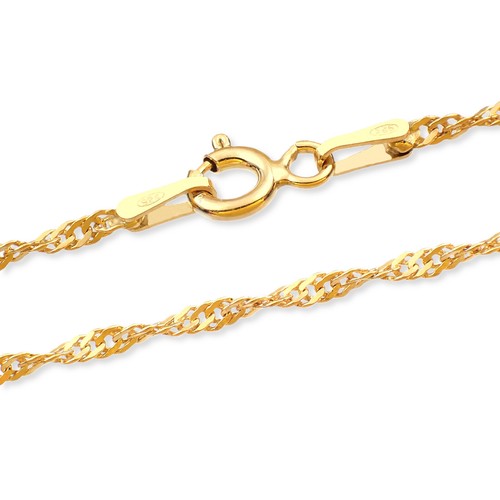 AURIORE Singapurkette 1.7 mm - 40-75 cm - Vermeil Goldkette - Silberkette - Bild 8 von 9