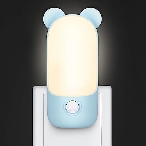 Alyvisun Luce Notturna per Bambini, Luce Notturna da Presa LED a Forma di (o2L)