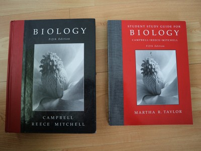 Biology by Campbell + Student Study Guide 5th Ed. mit CDROM  Sehr Gut!!!