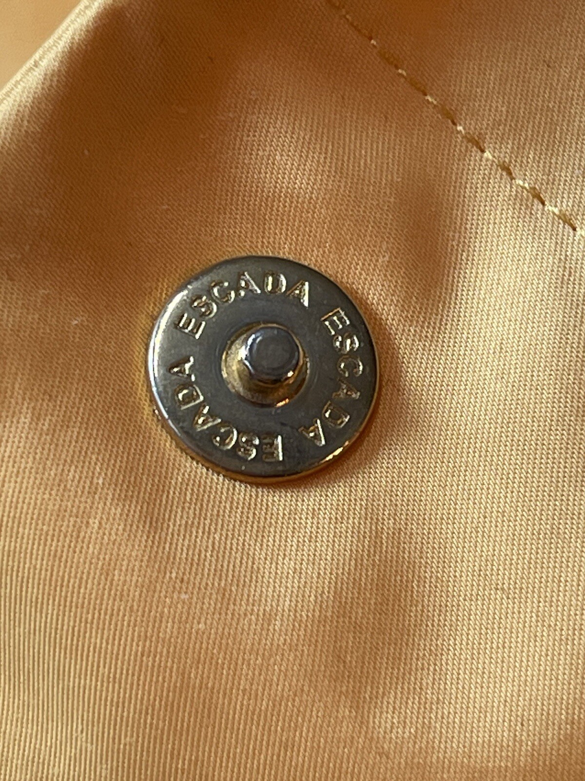 Escada jacket yellow spring transition business j… - image 9