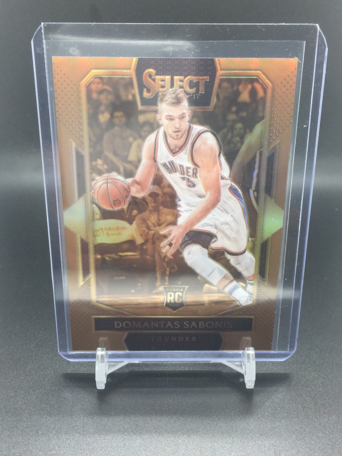 DOMANTAS SABONIS Pacers 2016-17 Panini Select #273 Rookie RC Copper Prizms /49