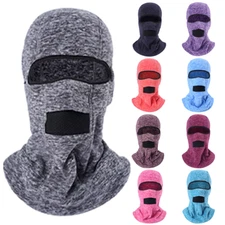 Winter Balaclava Ski Mask with Breathable Holes Windproof Fleece Neck Face Warm