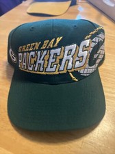 Vintage Sports Specialties Pro Line Green Bay Packers Snapback Hat NFL Green Cap
