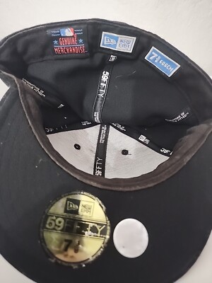 New Era 59Fifty New York Yankees Rhinestone Bling Black Hat