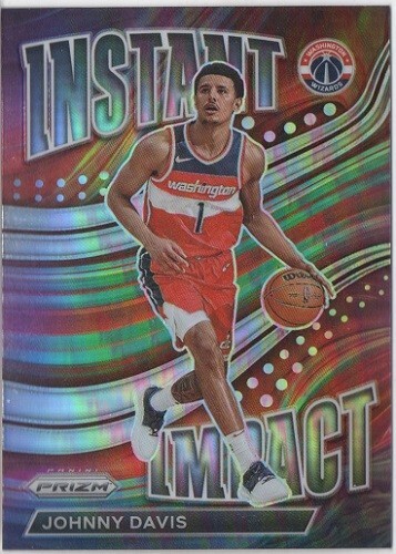 2022-23 Panini Prizm "SILVER Holo: Instant Impact" Johnny Davis #13