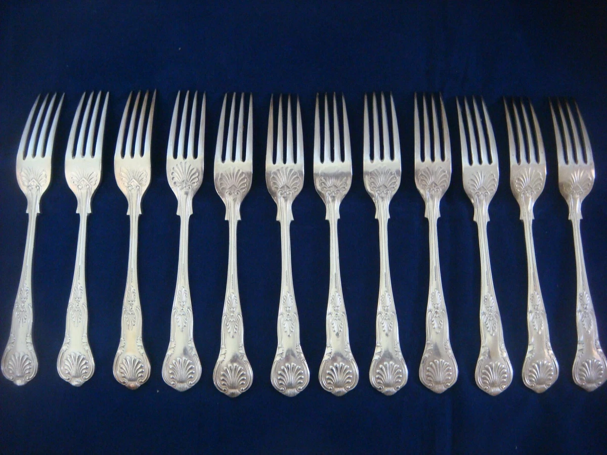 Silver plated forks discount