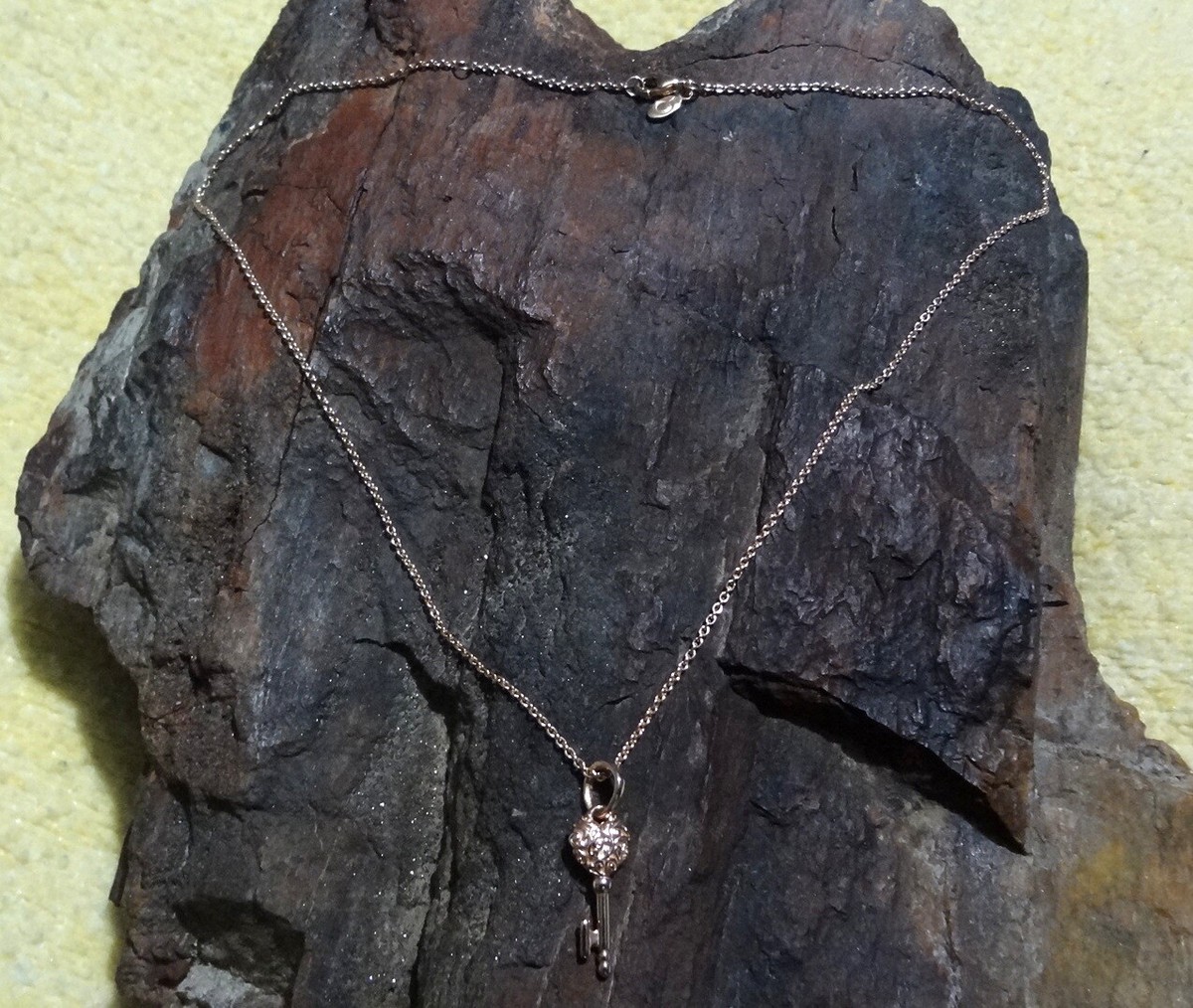 Pandora Rose Gold Adjustable Necklace 17-1/2” With Regal Key - Main Image