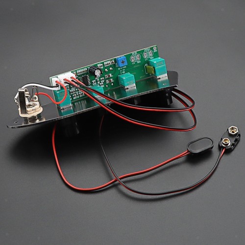 Guitar Bass Control Plate Pre Wired for Jazzes Bass Electric Bass Instrument - Picture 4 of 12